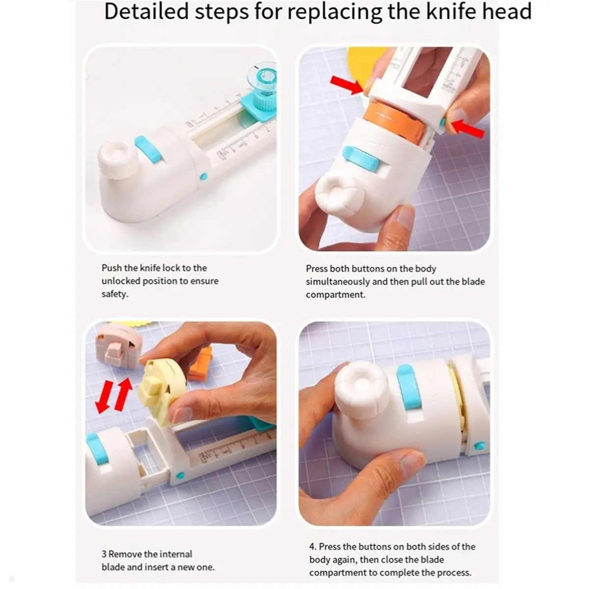 Homegood Multifunctional Hole Punch Paper Cutter Craft Cutting Tools Paper Scrapbooking Cards Cutters Stationery School Supplies