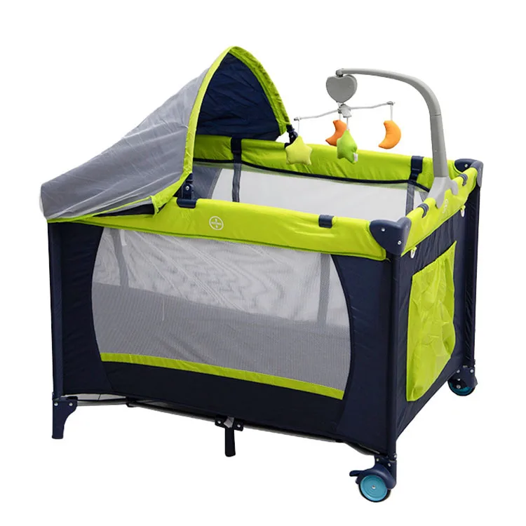 Foldable Bedside Sleeper Baby Bed Cradle  Multifunctional Newborn Infant Baby Bassinet Next to Me Baby Planpen Crib Bed