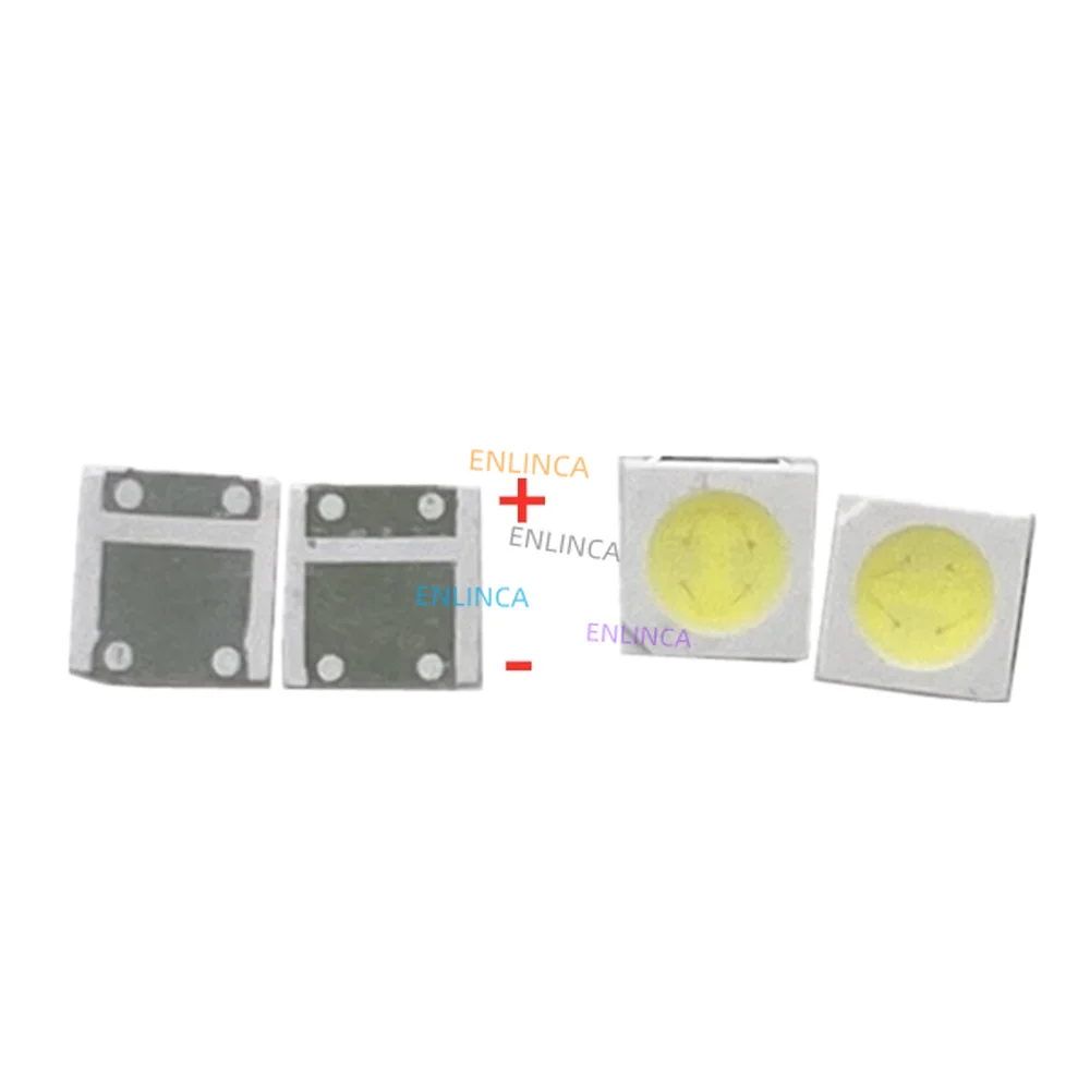 100/50Pcs for TCL LED Backlight High Power LED 2W 3030 3V Cool White 220LM PT30W45 V1 TV Application 3030 Smd Led Diode