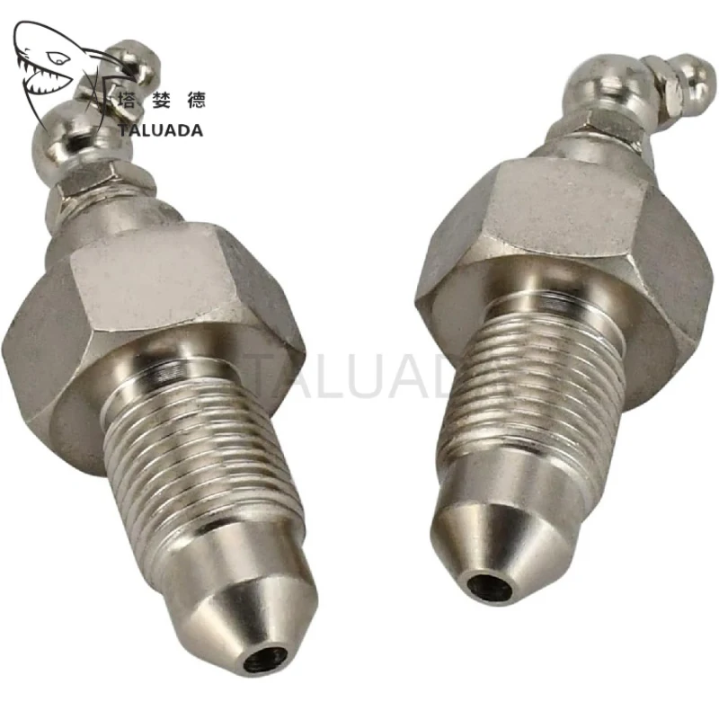 2PCS 9061173 Track Adjuster Relief Valve For EX120-2 EX120-3 Grease Check Fitting Excavator Heavy Duty Equipment Parts High Qual