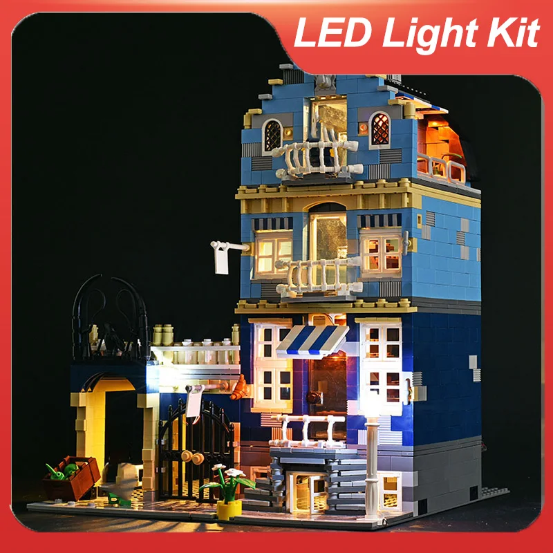 Led Light Kit For Compatible 10190 Market Street (only Lighting inlcuded)