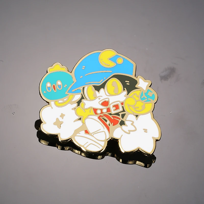 Klonoa Enamel Pin Nostalgic Video Game Character Badge Fashion Jewelry Gifts Gamer Collect view 2