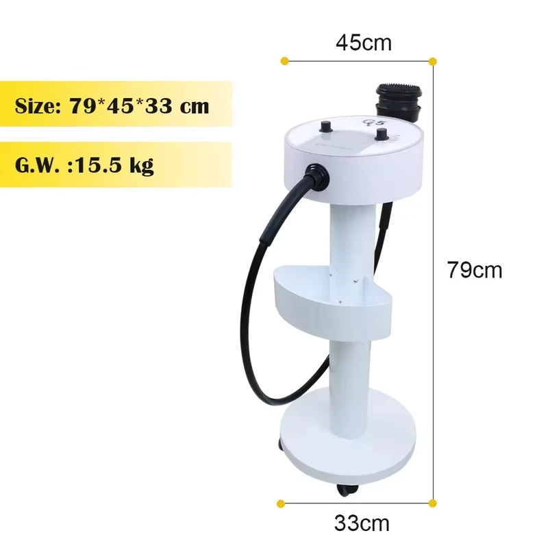 2025 New Professional Stand G5 Waist Massager Body Vibrator High Frequency Body Massager Machine Massage with Vibration for Spa