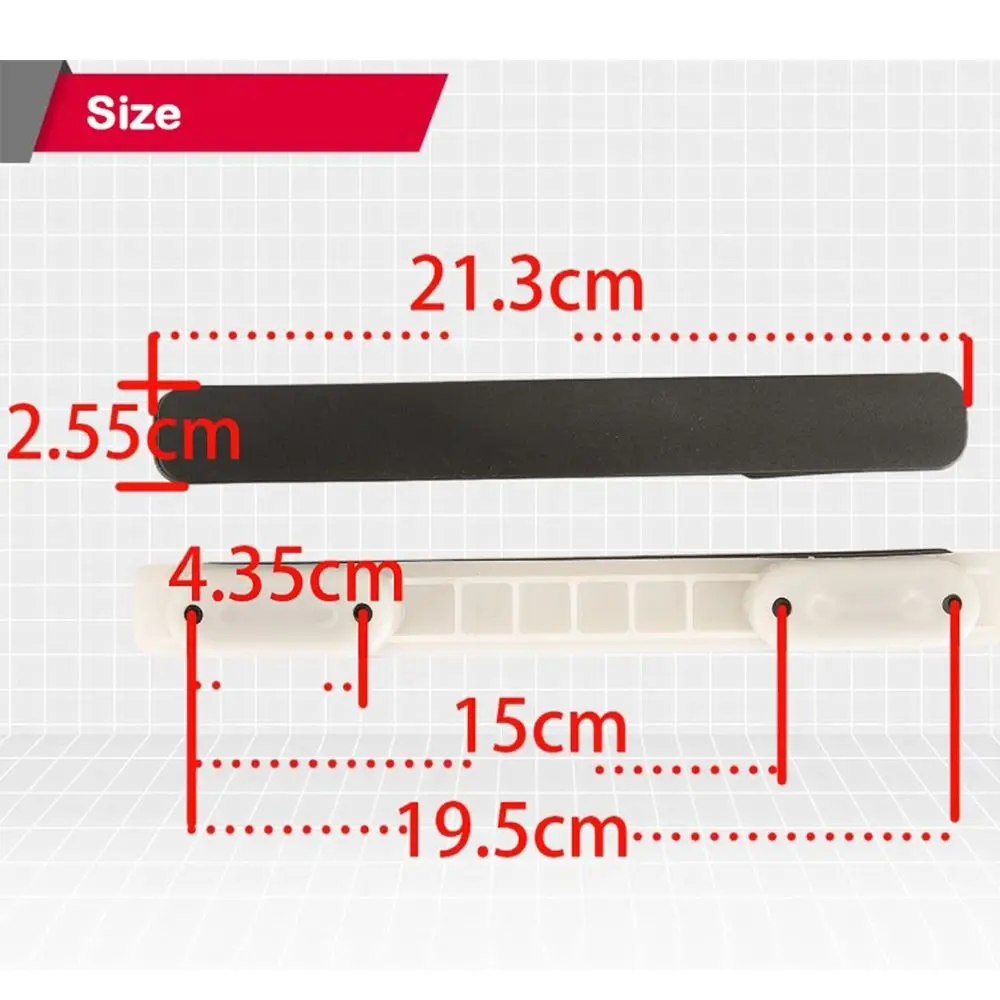 Universal Multi Colored Luggage Handle Plastic Universal Luggage Accessories Replacement Portable Pull Rod Suitcase