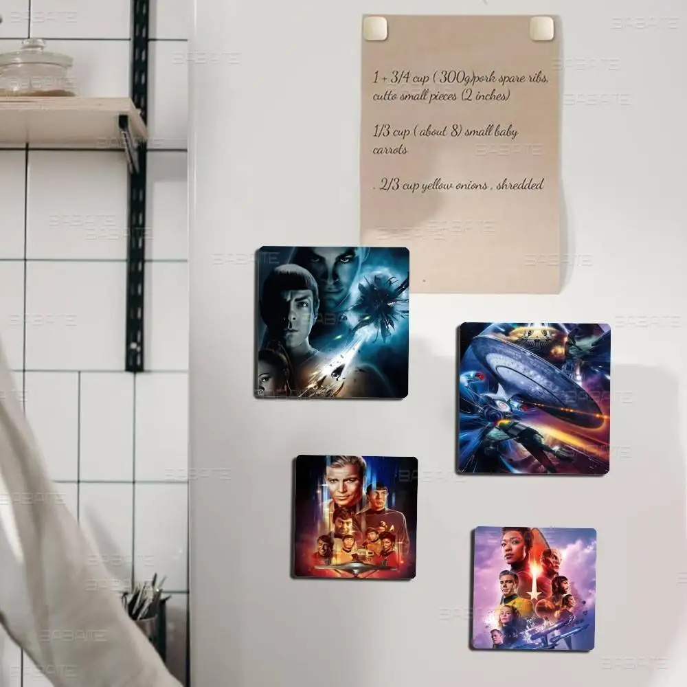 TV S-Star T-Trek Personalized Fridge Magnet Photo Custom Gifts Square Picture Refrigerator Kitchen Home Decor Souirs view 5