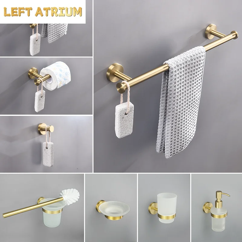 brushed-gold-304-stainless-steel-bathroom-accessories-wall-hook-multifunctional-towel-hook-toilet-paper-holder-towel-bar