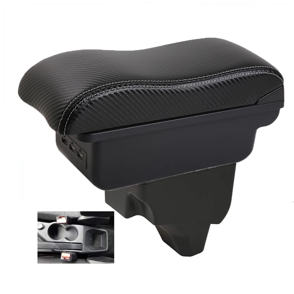Auto 208 Armsteunbox opbergkoffer voor middenconsole bestuurder elleboogsteun