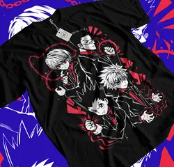 Hunter X Hunter T-Shirt Gon Killua Anime Manga Unisex Tshirt T-Shirt All Size