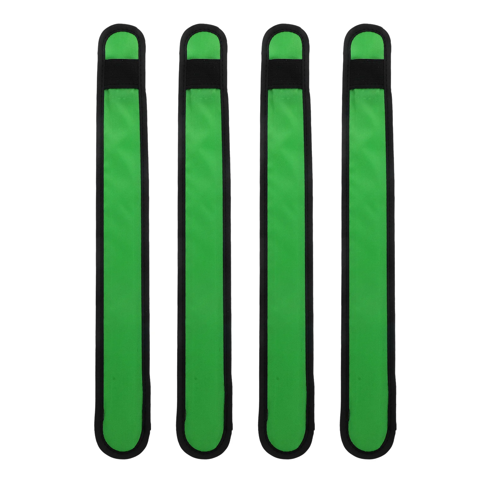 4 قطعة LED حزام الساق الحصان قابل للتعديل عاكس حزام الأمان الليلي العصابات عالية الوضوح لمعدات ركوب الخيل