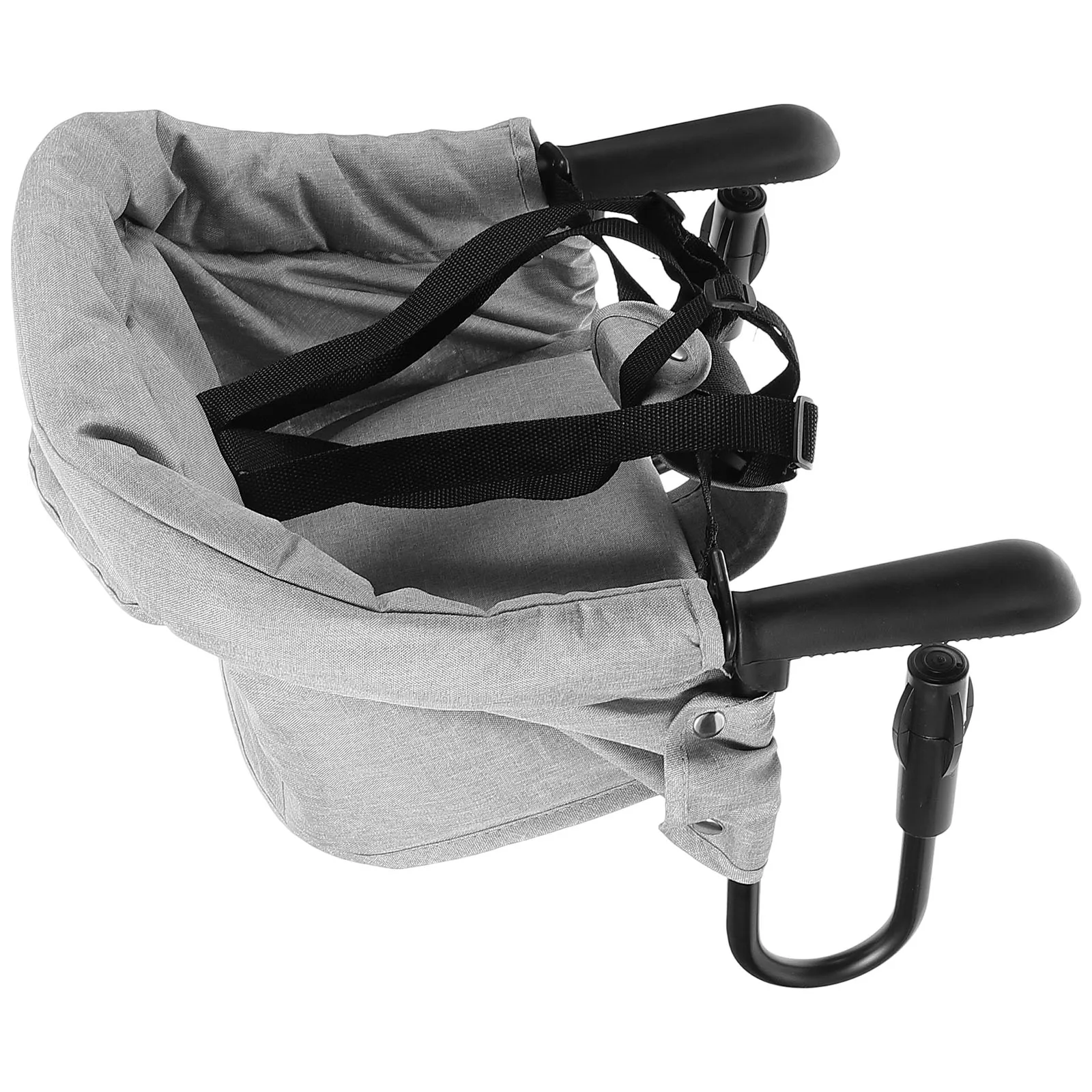 

1pcs Portable Children Dining Chair Foldable Baby High Chair Travel Feeding Seat Adjustable Straps Hook On Toddler Eating Chairs