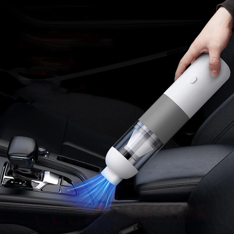 

20000Pa Wireless Car Vacuum Cleaner Mini Car Home Vacuum Cleaner 120W Powerful Cyclone Suction Handheld Auto Computer Cleanser