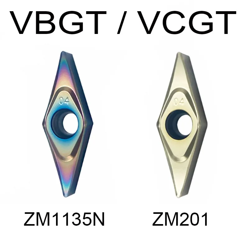 35° inserto per tornitura VBGT110301-EL VBGT110302-EL VBGT110304-EL VCGT11T2S01-EL VCGT11T2S02-EL VCGT11T2S04-EL Inserto in metallo duro CNC