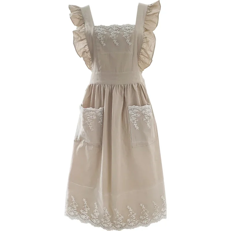 

Cotton apron home kitchen fashion cute princess French style