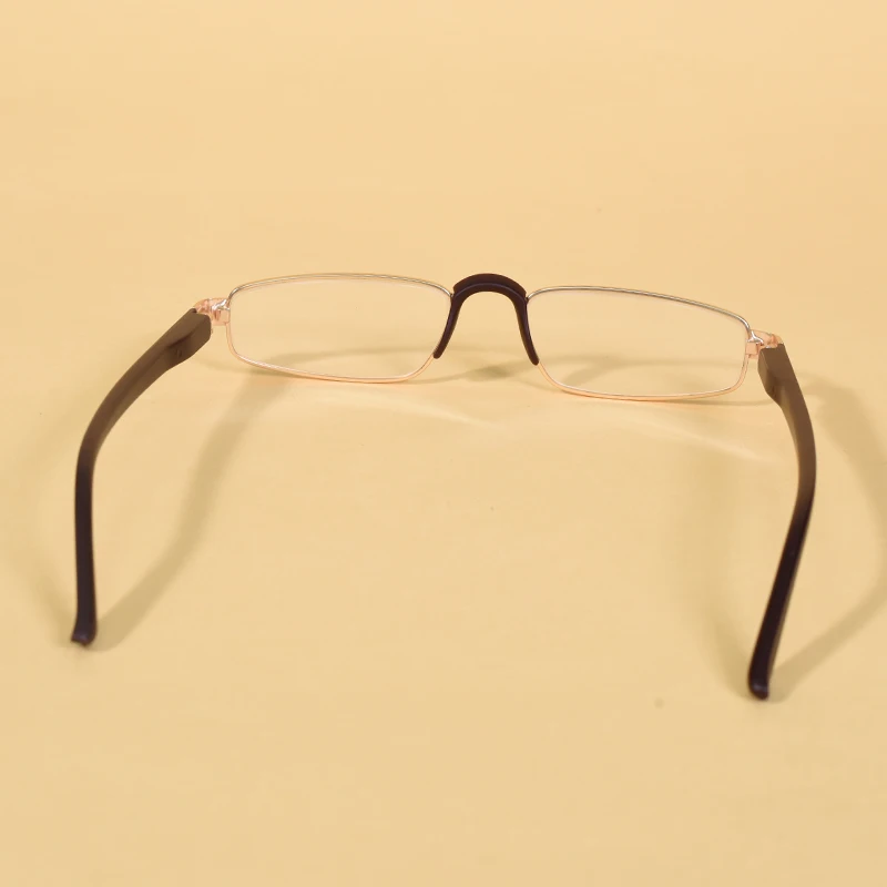 Lesebrille Ultraleichte Legierung TR90 Lesebrille Retro Quadratischen Rahmen Männer Und Frauen Schmale Brillen + 100 + 200 – Detail 17