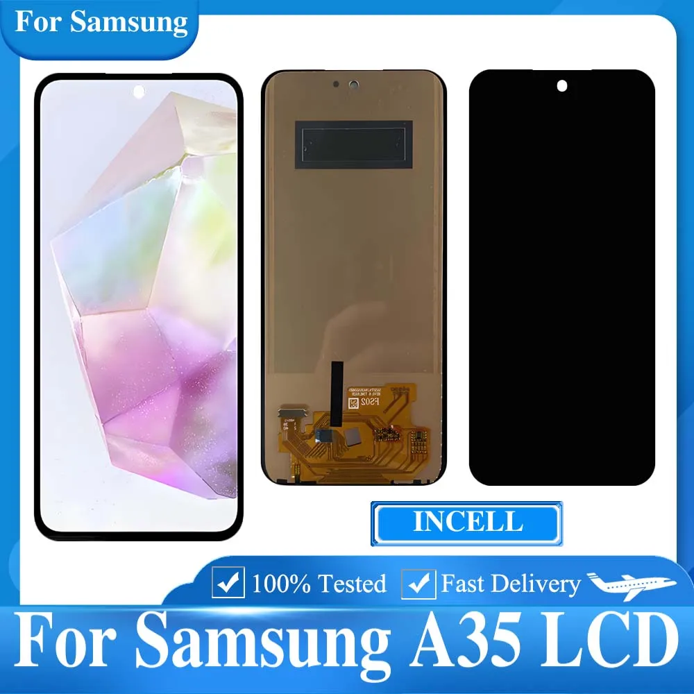 

6.6" pantalla For Samsung A35 Display LCD Touch Screen Digitizer Assembly For Samsung A35 A356 Screen Replacement LCD Parts