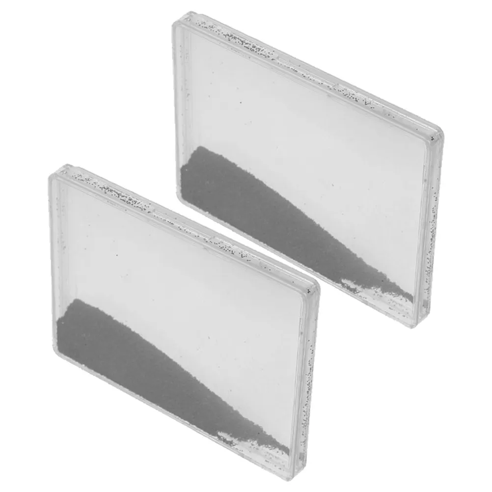 2Pcs Iron Filings Container Magnetic Iron Powder Box For High School Physics Lab Science Teacher Magnetism Teaching