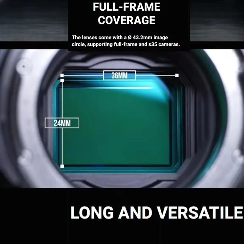 Venus Optics Laowa FF Ranger 75-180mm T2.9 28-75mm T2.9 عدسات سينما احترافية بإطار كامل عدسة تكبير Cine لتركيب PL EF