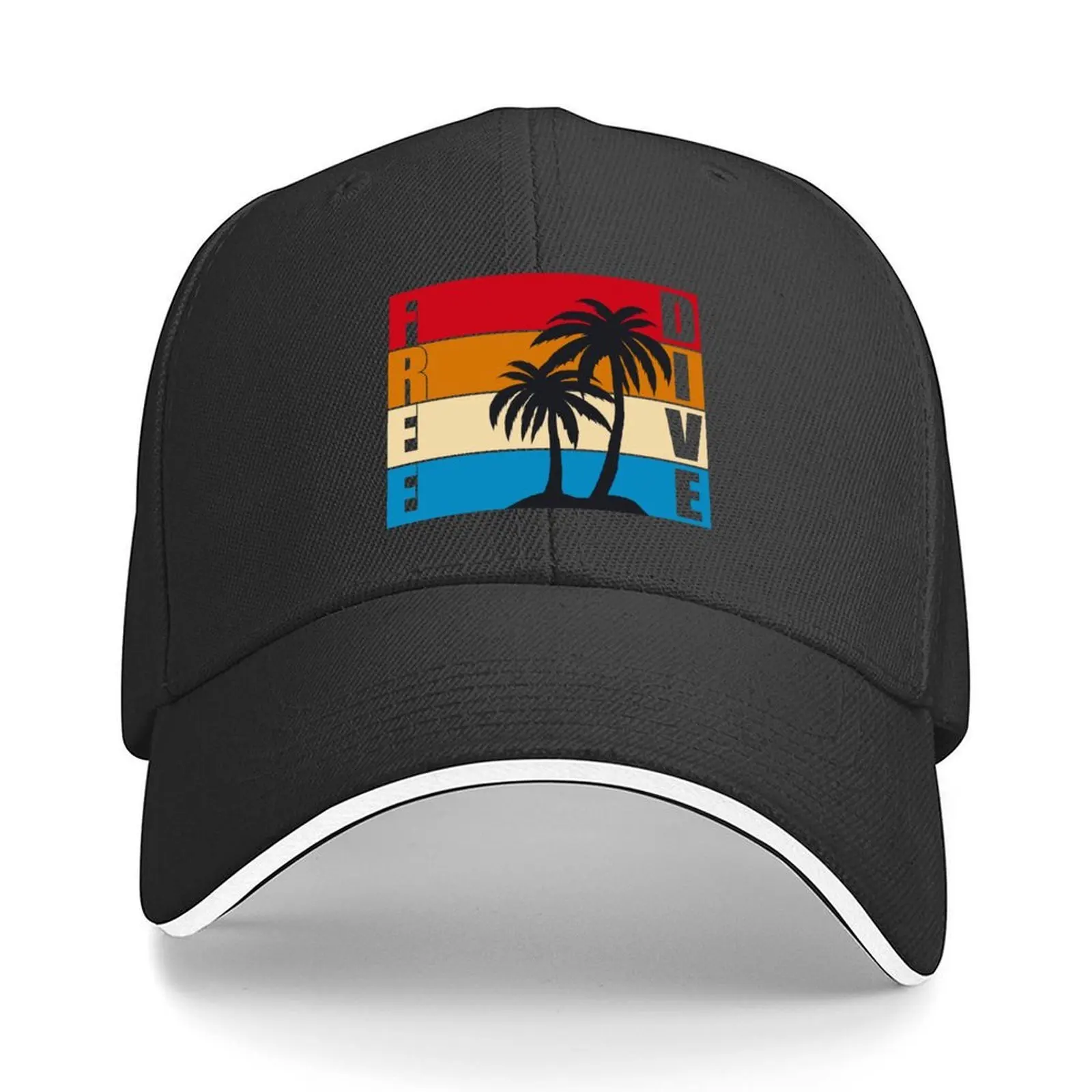 

Freedive Paradise - Freediving Life - Gift for Freedivers Baseball Cap Streetwear Winter hat Mountaineering birthday Boy Women's