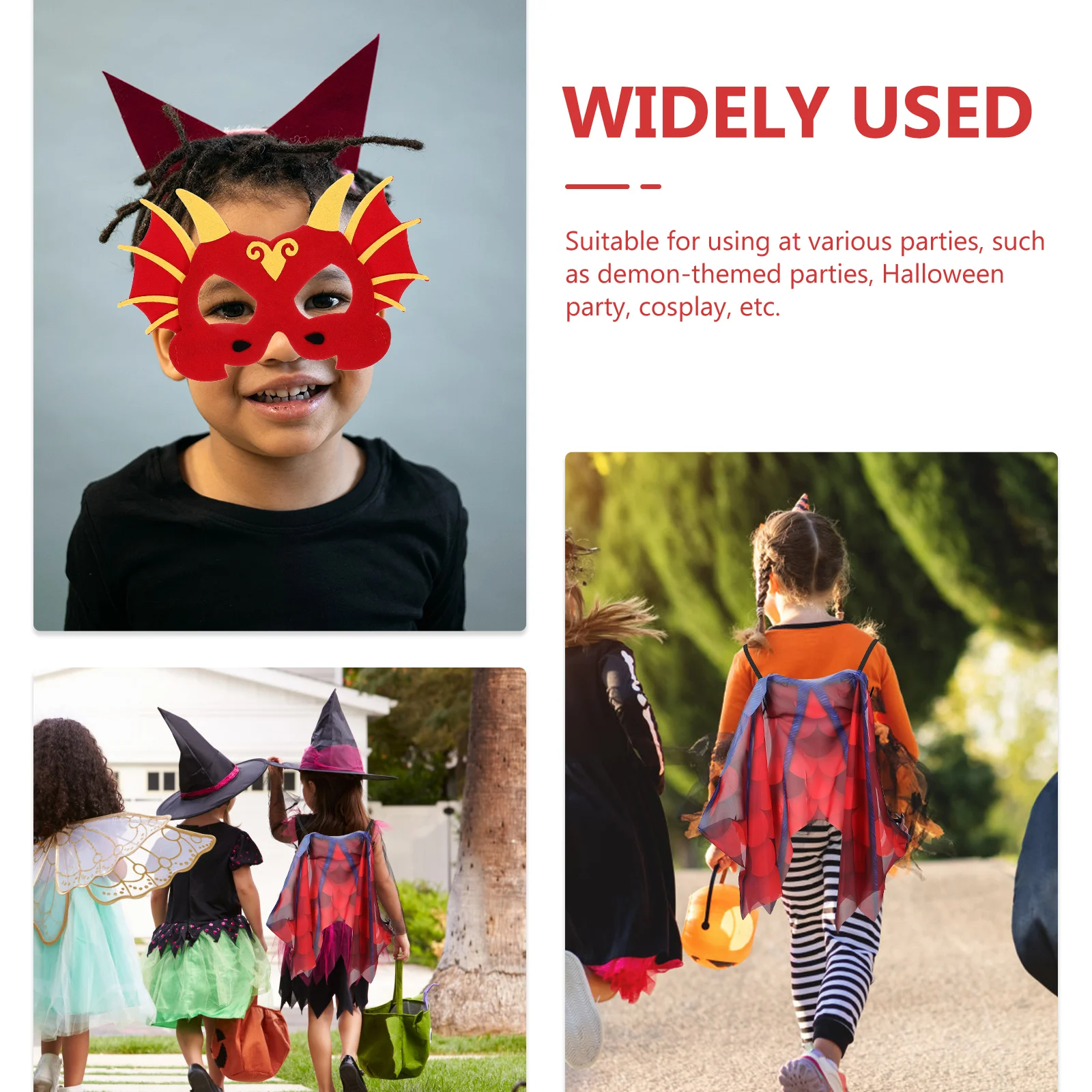 Рисунок 6 - Маска динозавра, красные принадлежности