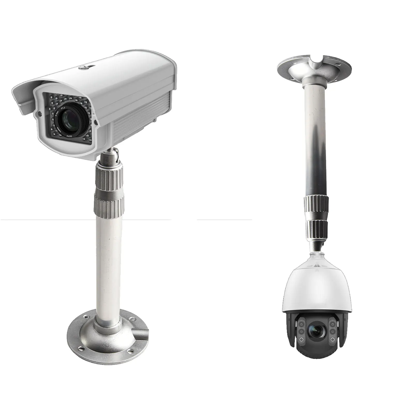

Telescopic Bracket Ceiling Projector Bracket Aluminium Alloy Projector Monitor Aluminum Alloy Telescopic Bracket For Cameras