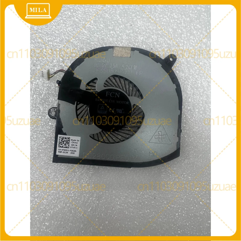 NEW Laptop CPU GPU Cooling Fans for DELL XPS 15 9560 Precision M5520 Cooler Fans Radiator CN-0VJ2HC 0TK9J1 VJ2HC TK9J1 M5530