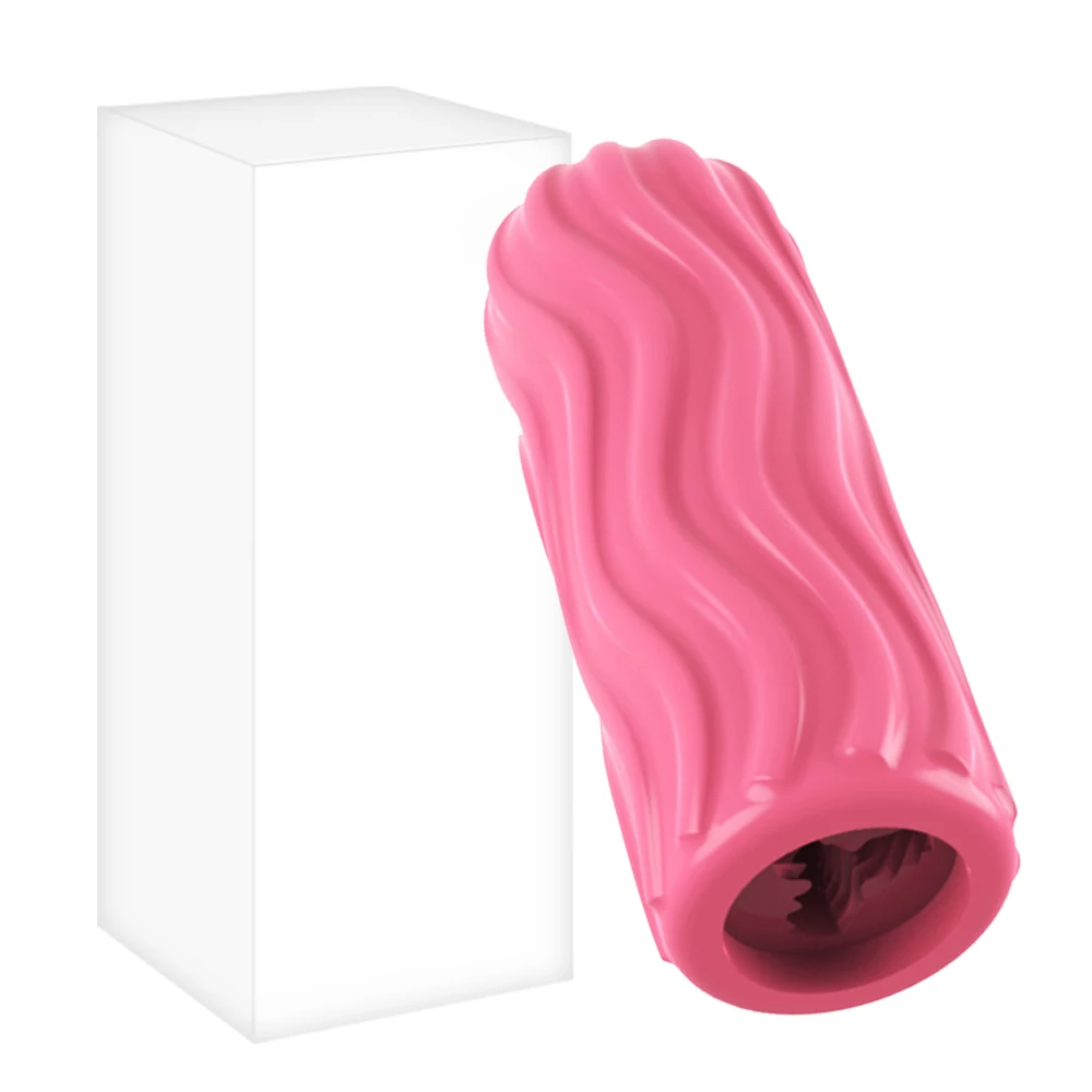 Realistic Soft Foaming Vaginal Masturbator Cup for Male Soft Pocket Pussy Blojob Sexy Adults Toys Penis Sucking Experience 18+