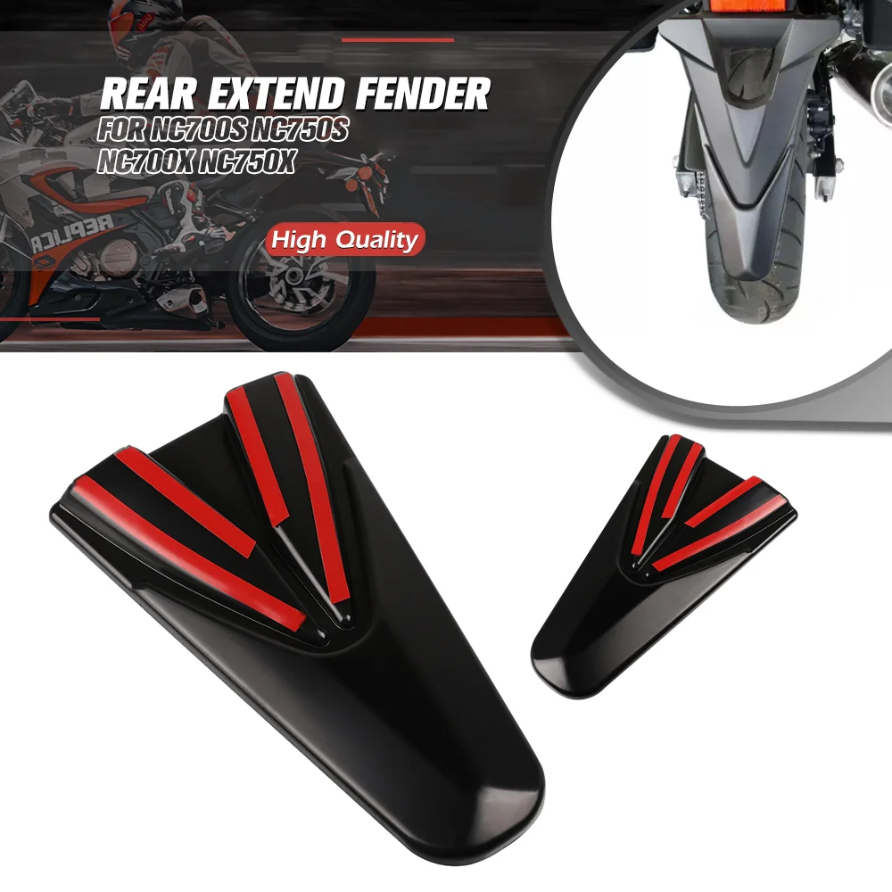 

FOR Honda NC700S NC750S NC700X NC750X Integra 2012-2015 Motorcycle Rear Mudguard Rear Extended Fender Protector NC 700X NC 750S