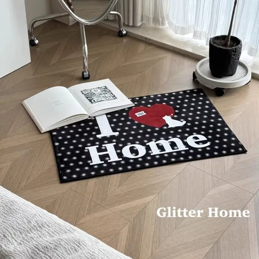 VIKAMA – tapis de porte avec lettres simples, tapis de sol d'entrée Durable et antidérapant, tapis de porte de salle de bain, tapis décoratif pour la maison
