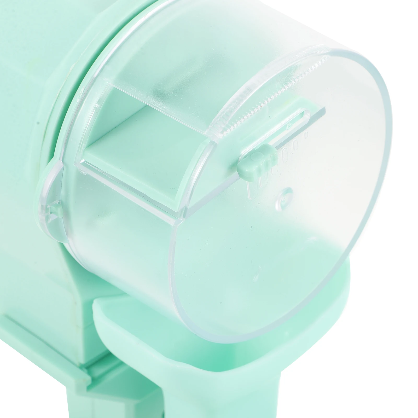 

Reptile Feeder Plastic Transparent Stable Water Dish for Turtle Lizard Gecko Automatic Food Dispenser Decorative Feeding Bowl