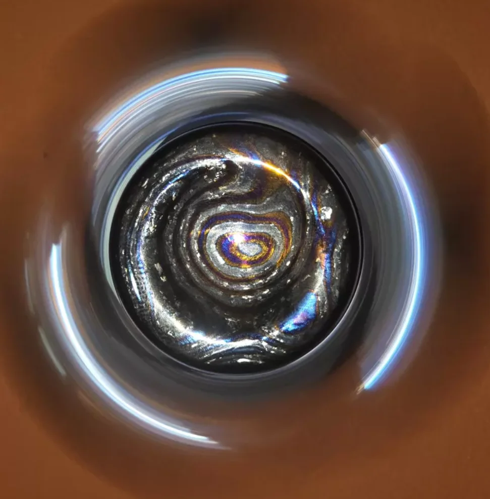 Used EDC Three-Leaf Dune zircuti spinner fidget decompression toy