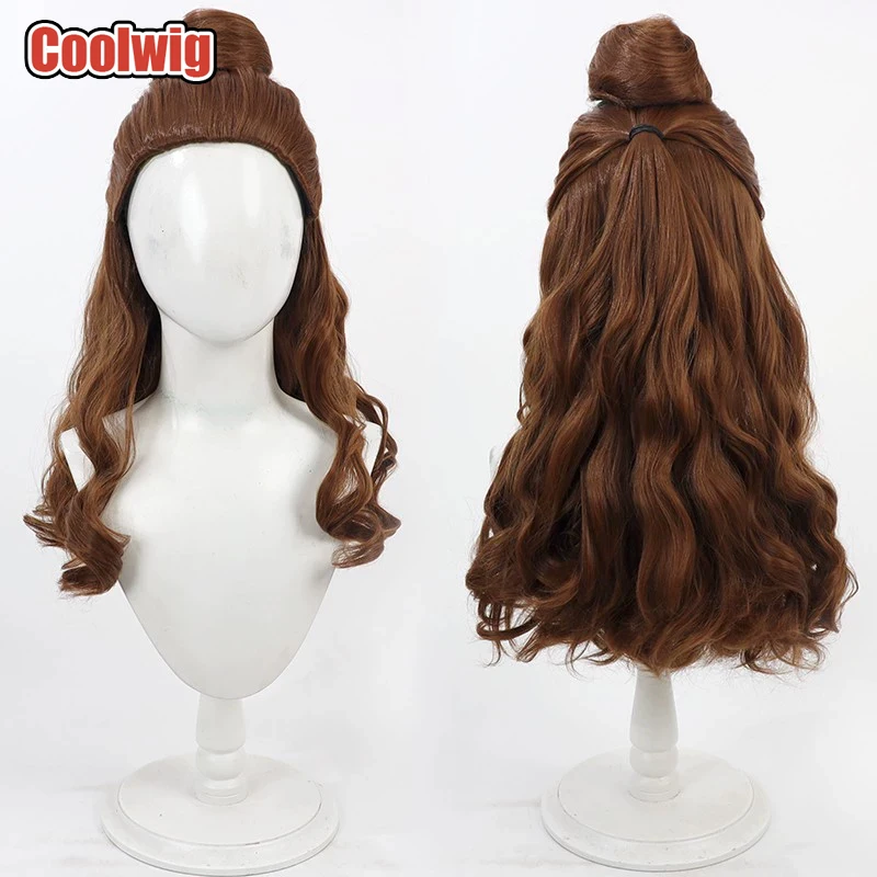 coolwig-synthetic-hair-princess-belle-cosplay-wigs-with-buns-princess-belle-halloween-50cm-long-wavy-brown-wig-heat-resistant