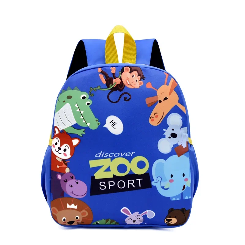 Waterproof Little Dinosaur Schoolbag para crianças, mochilas bonitos para meninos e meninas, alunos da escola primária, novo