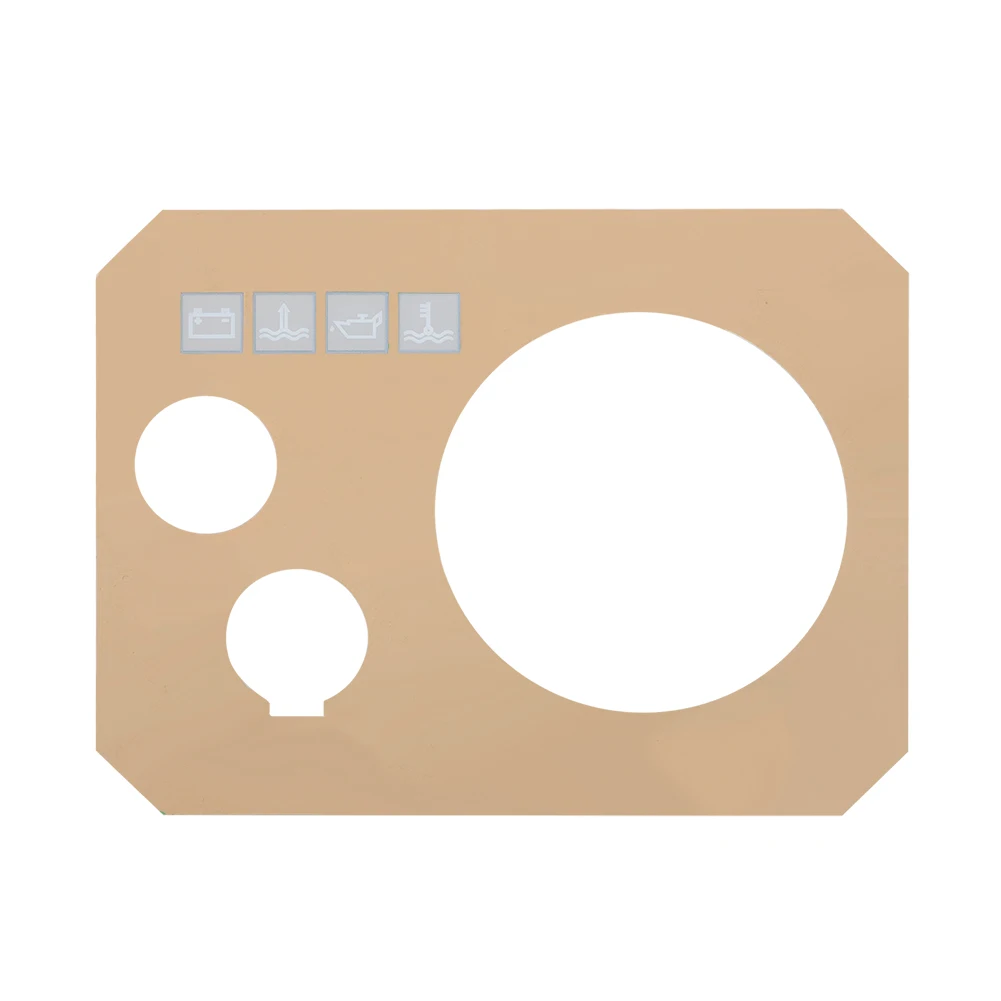 For Yanmar Engine Instrument Panel Faceplate Sticker Type B 3ym30 3ym20 2ym15