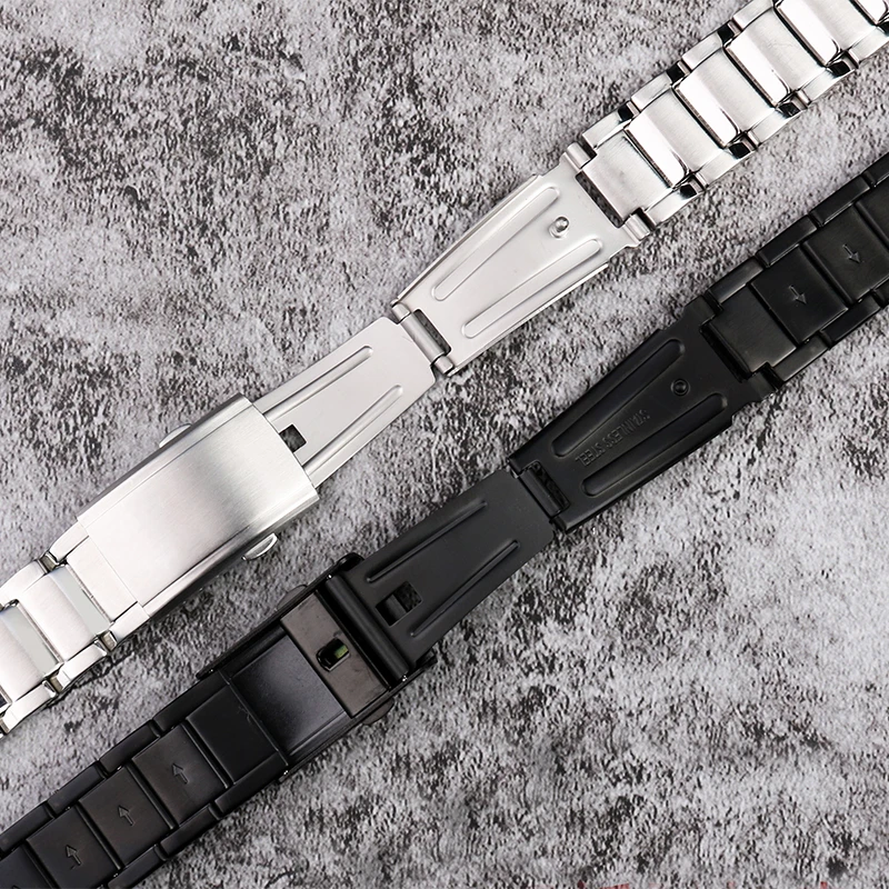 محرز الدقة الصلب حزام ساعة اليد ل كاسيو G-صدمة GST-B500 الرجال حزام (استيك) ساعة سوار مقاوم للماء gst-b500