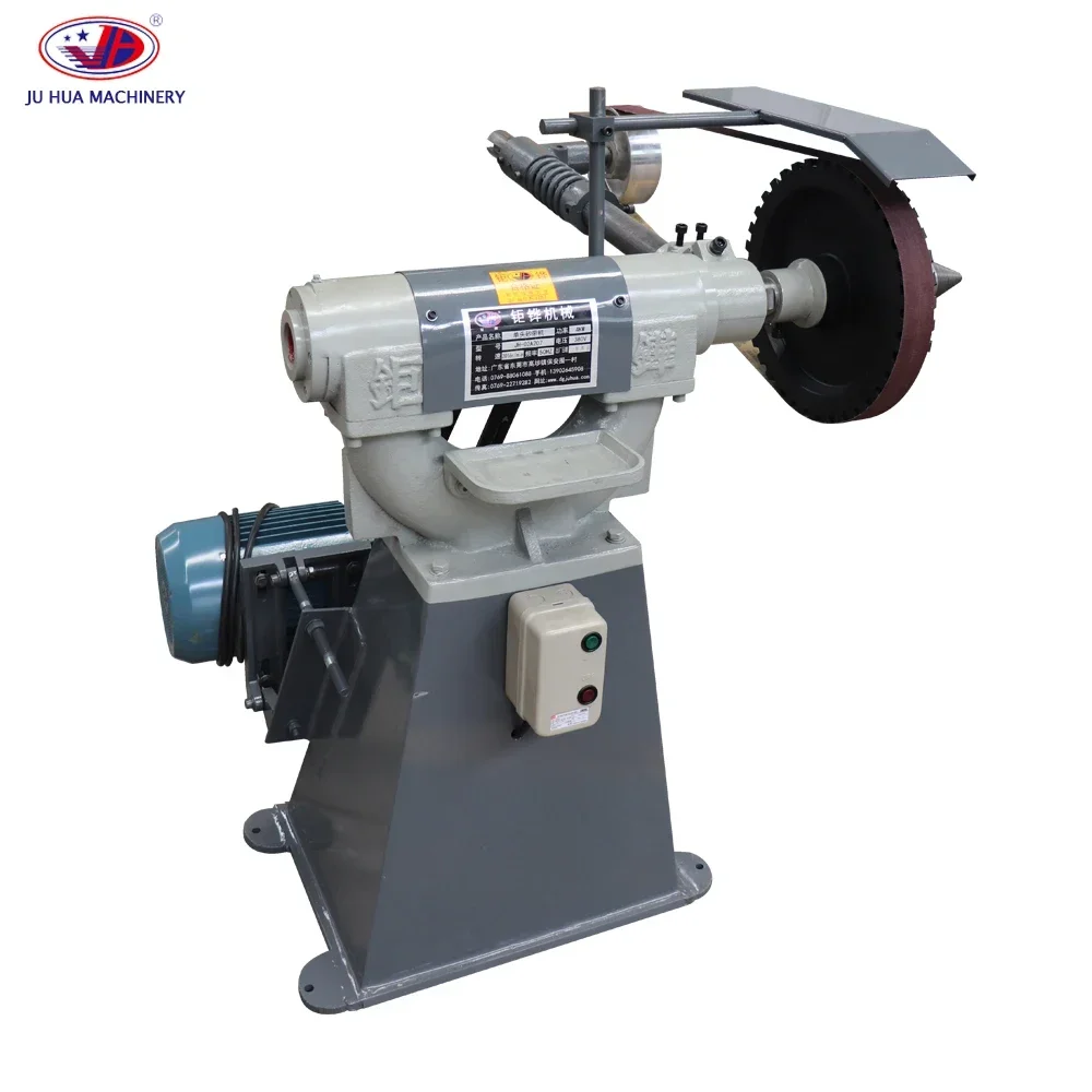 

Factory direct sales：Single head Vertical sand belt grinder grinding machine for Hardware metal