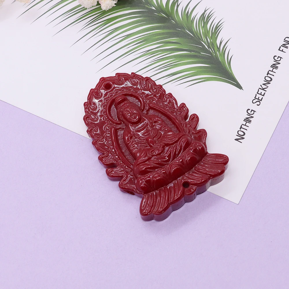 

Модный Изысканный Кулон из Синтетического Коралла Натурального Красного Оттенка с Одним Отверстием, Материал для Изготовления Ожерелий, Серег и Ювелирных Изделий (DIY)