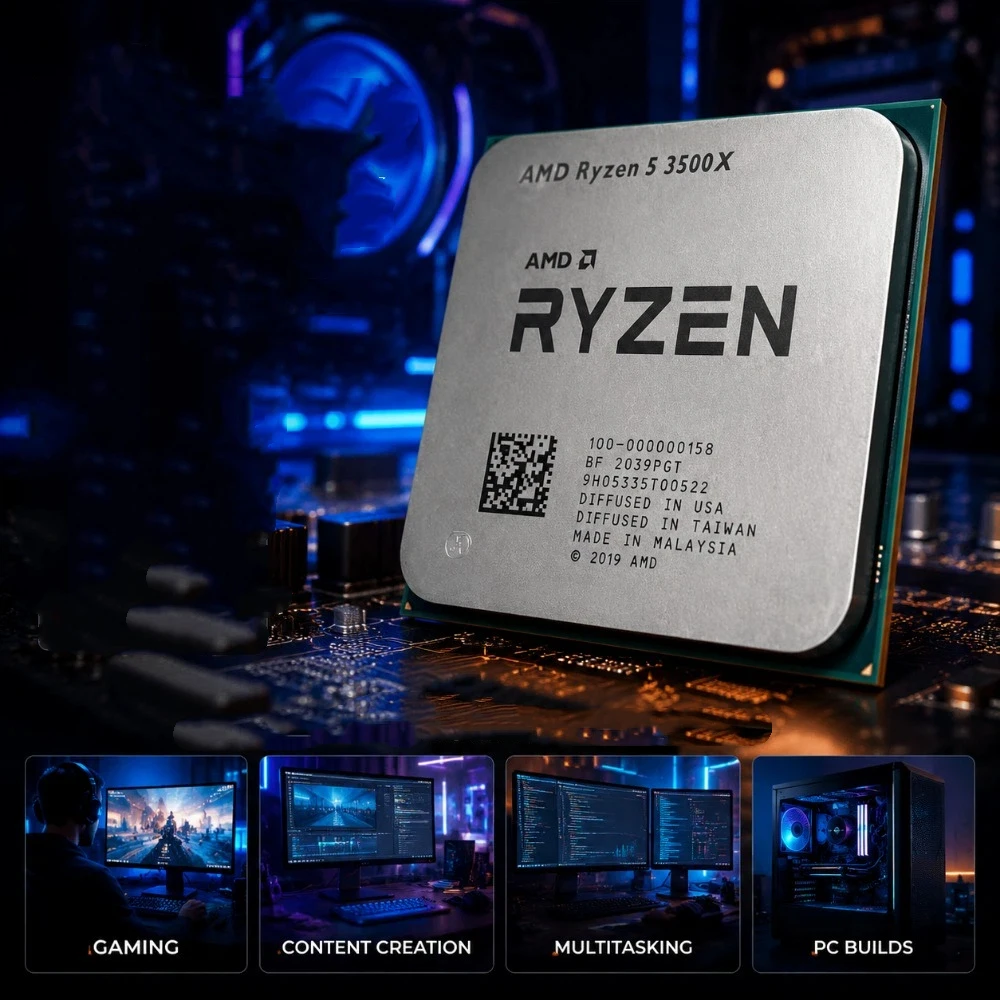 Amd Cpu Ryzen 5 - AM4 Soket AMD Ryzen 5 3500X