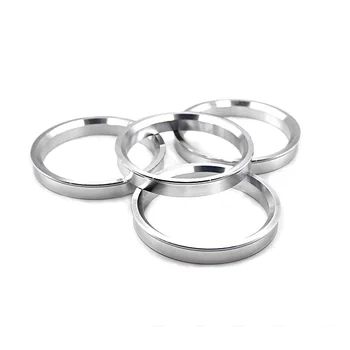 טבעות מרכז גלגל אלומיניום טבעת מרכז גלגל OD 67.1 66.1 66.6 ל-ID 66.1 66.45 57.1 60.1 64.1 56.6 74.1-67.1