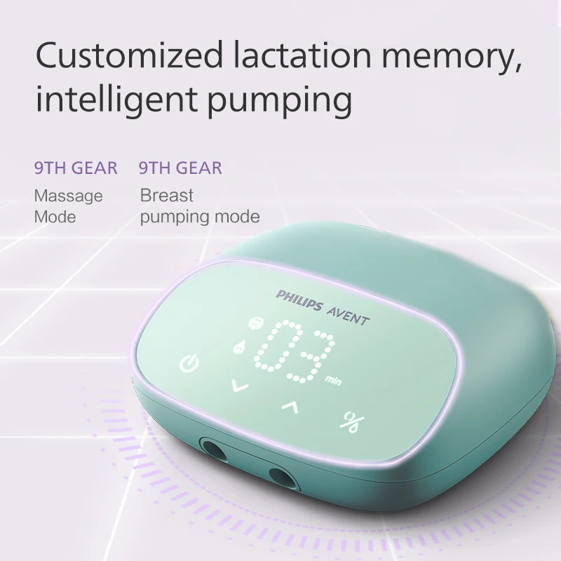 PHILIPS AVENT bilateral Automatic breast pump Intelligent massage mute  imitate baby suck Postpartum Pregnant Women lactation