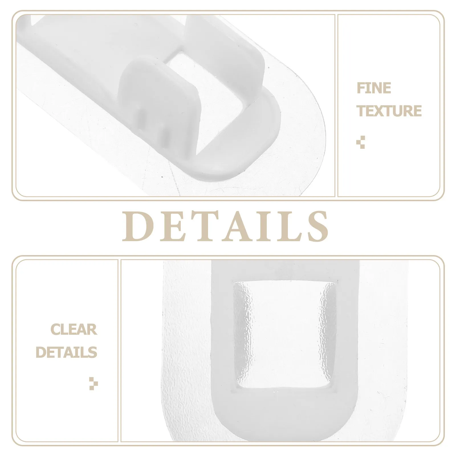 4Pcs Wall Mount Hose Holder Hose Mounting Clip For Plumber Drain Pipe Supports PVC Self-adhesive No Drilling Fixing