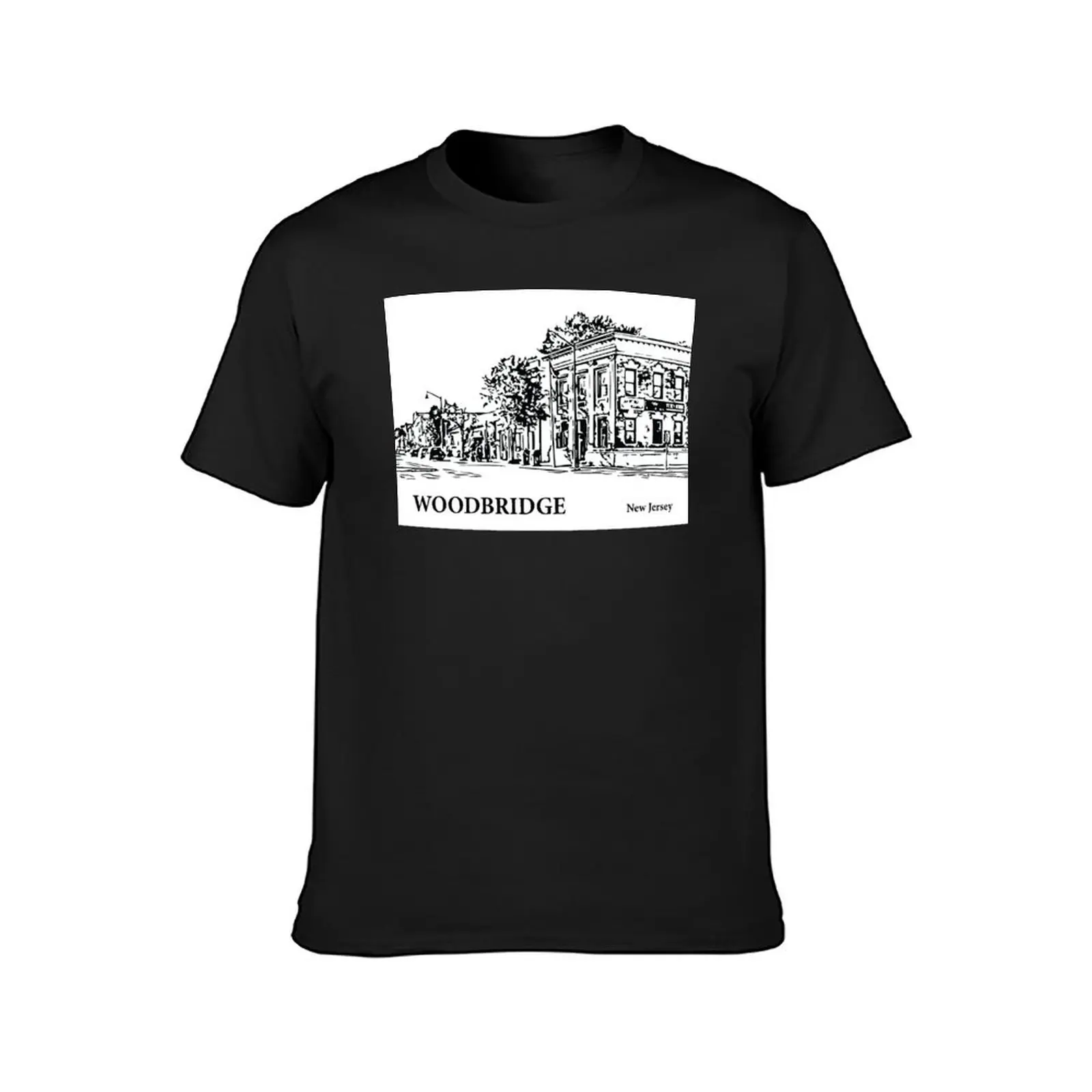 Woodbridge New Jersey T-Shirt vintage clothes summer clothes animal prinfor boys plain T-shirts for men cotton