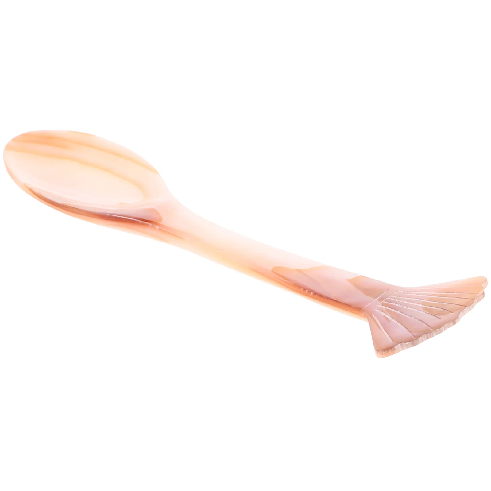 

Shell Spoon Natural Design for Coffee Ice Cream Desserts Caviar Mini Mask Reusable Kitchen Food Elegant Tableware