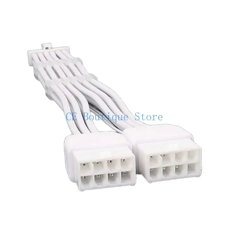 652F مزدوج 8pin إلى 16Pin كابل الطاقة GPU لبطاقات الرسومات الحديثة سلك 12VHPWR