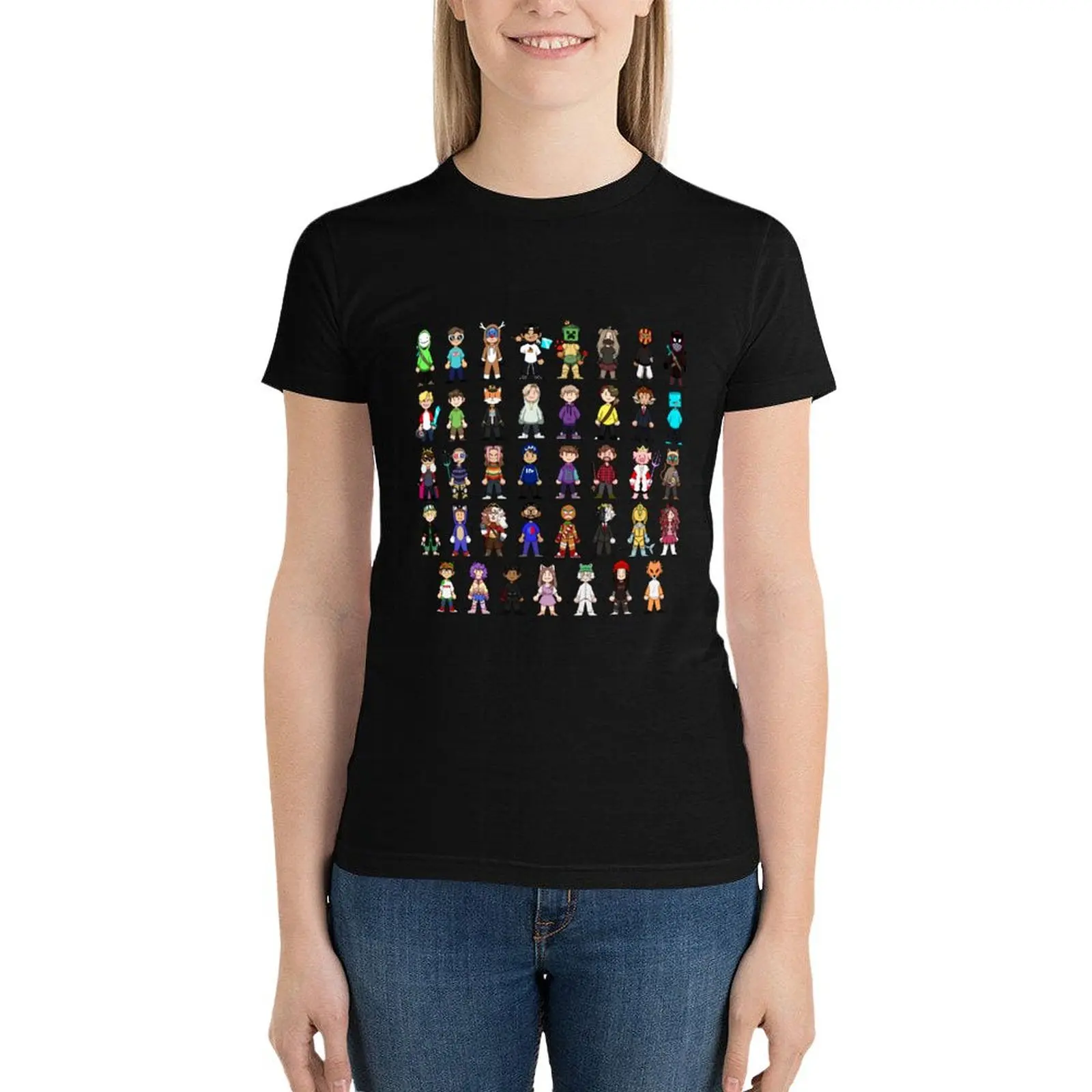 

Dream SMP T-Shirt plus size tops Aesthetic clothing Woman T-shirts