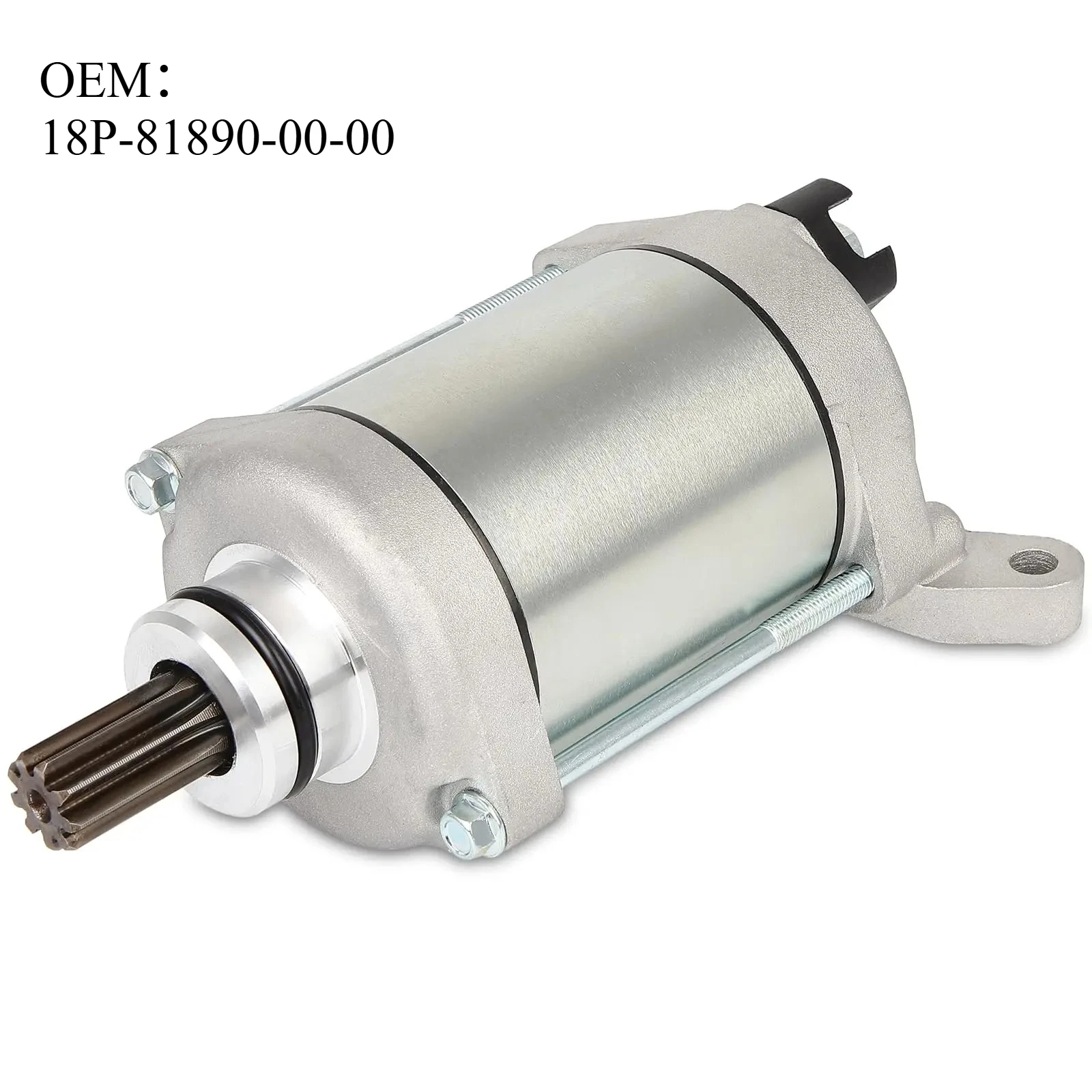 

Starter Motor for Yamaha Grizzly 450 YFM45FG YFM450 2011-2014 Replace OEM:1CT-81890-00-00 1CT818900000 19499 410-54148 SMU0516
