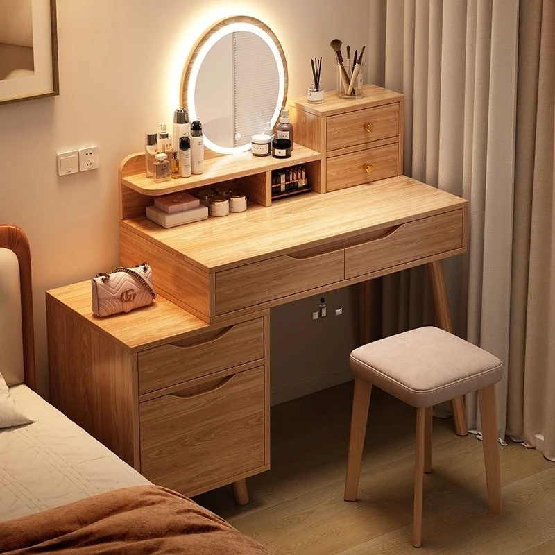 Dressing bedroom dressing table dresser chest integrated