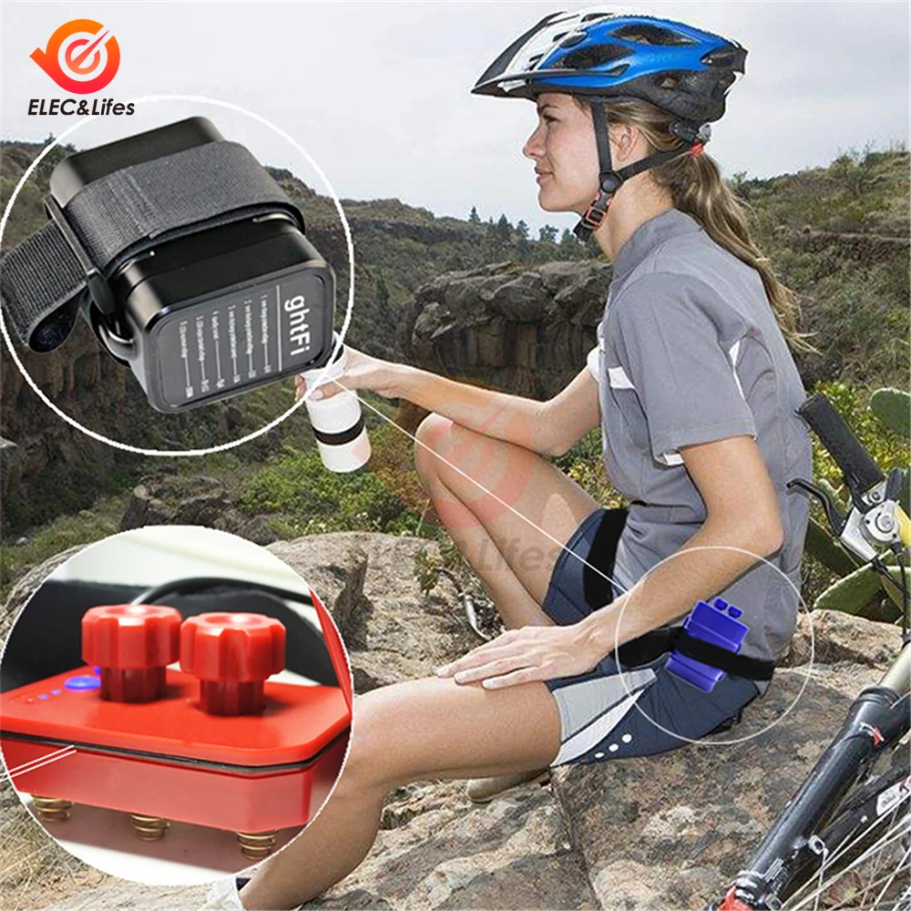 Waterproof DIY 6x18650 Battery Storage Case 18650 Battery Pack 8.4V DC USB Power Supply Battery Box for Bike Light Cellphone