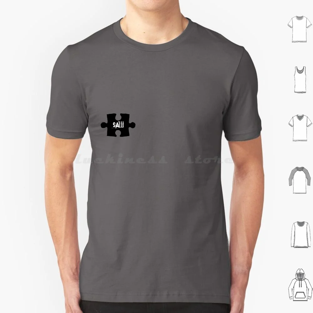 Saw Puzzle Piece T Shirt Duży Rozmiar 100% Bawełna Saw Jigsaw Puzzle Piece Horror Horrorcore Horror Movies Horror Movie Logo