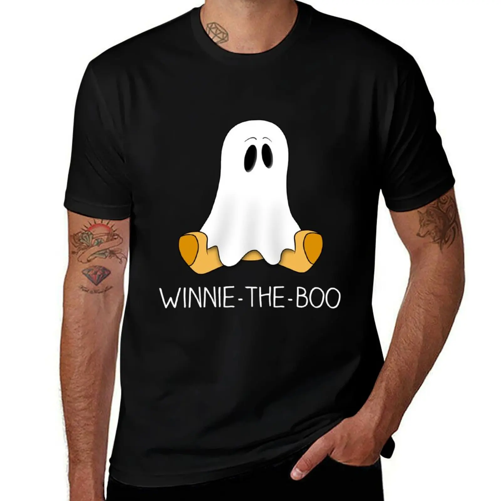 Winnie the boo! Halloween Shirts For Kids _amp_ Adults Boo Tee T-Shirt luxury clothing labubu sports fans mens t shirt graphic