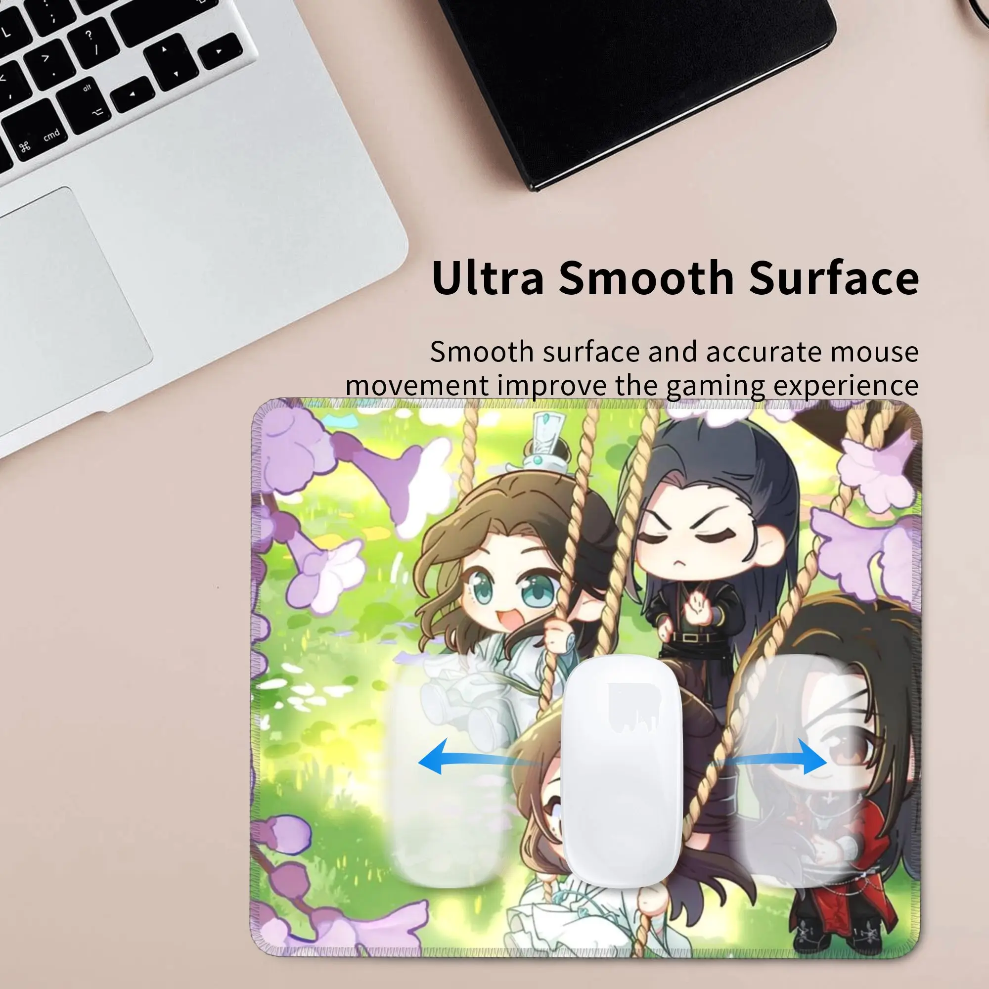 Heaven Official's Blessing Anime Mouse Pad Computer Keyboard Mouse Mat Gaming PC Laptop Desk Mat Office Accessories Table Mats